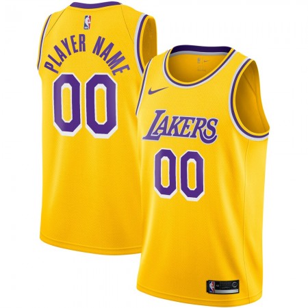 Maglia Los Angeles Lakers Personalizzate 2020-21 Nike Icon Edition Swingman - Uomo